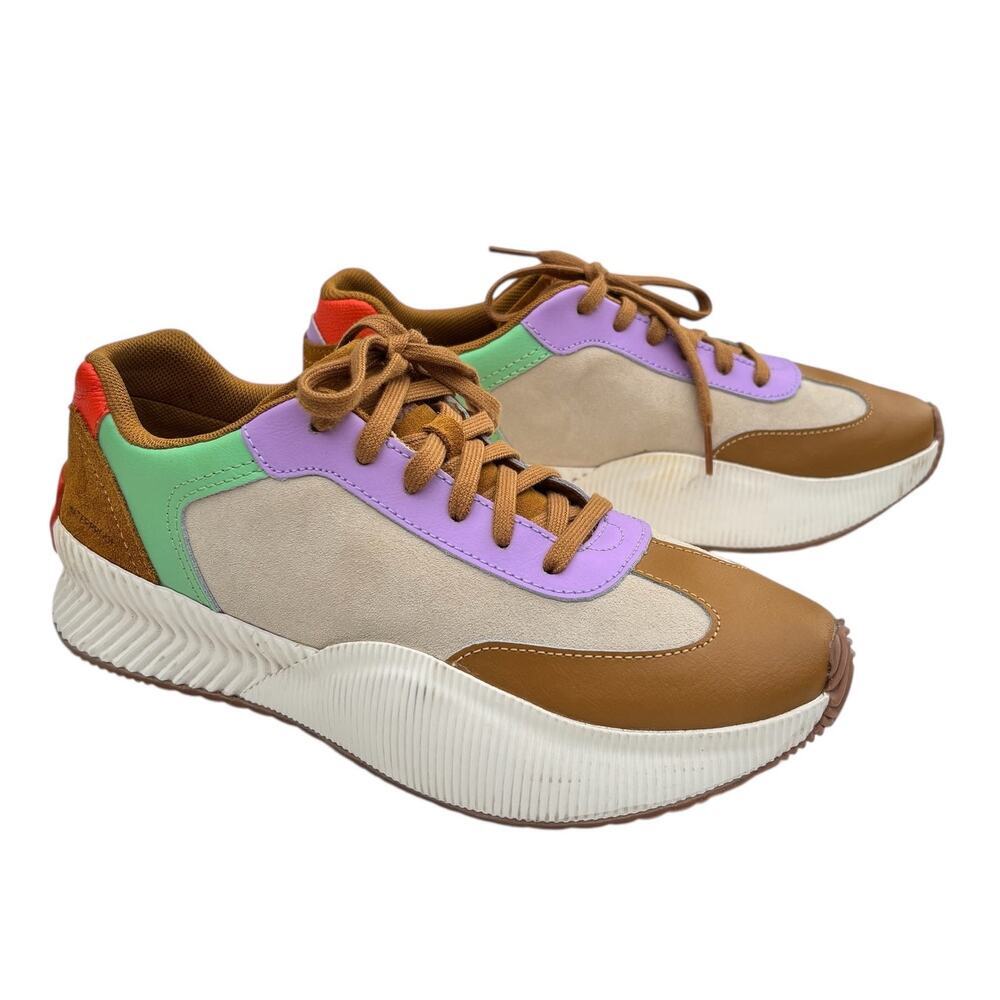 Sorel Ona Blvd Classic Waterproof Sneaker Size 9 Suede Leather Color